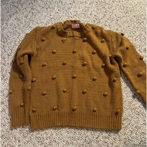 Pink Lily sweater - little balls in front